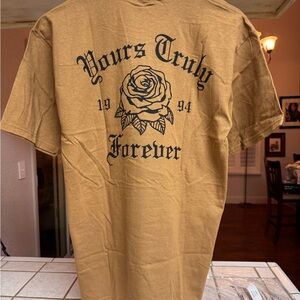 Men's Tan Graphic Tee